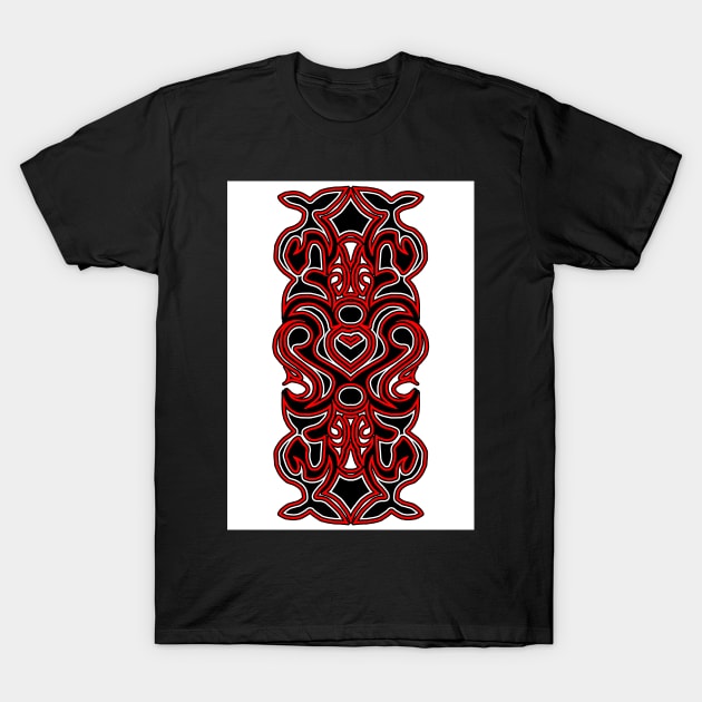 tribal symbol 1 T-Shirt by Hahanayas